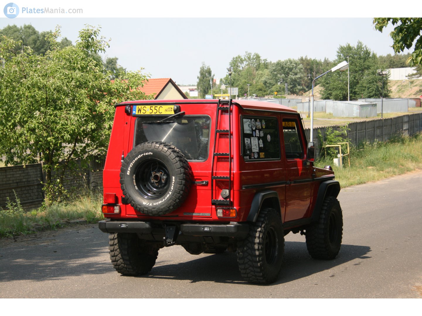 WS 55C, Mercedes-Benz G-Klasse 1st gen 3-door SUV (W460/W461; Utility-spec), 1979–2001