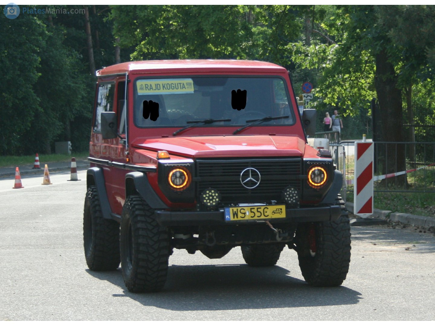WS 55C, Mercedes-Benz G-Klasse 1st gen 3-door SUV (W460/W461; Utility-spec), 1979–2001