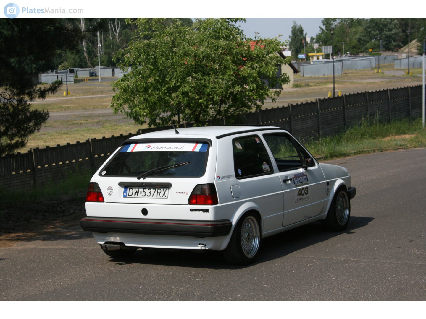 DW 537RX, Volkswagen Golf 2nd gen 3-door Hatch (19/1G), 1983–1992