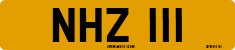 License plate of the United Kingdom, 1932 year system