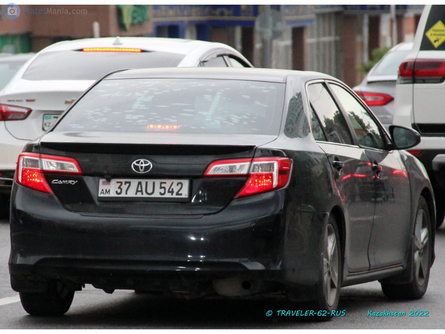 37 AU 542, Toyota Camry 7th gen (Altise, Atara) (XV50; NA- and AU-market), 2011­–2014