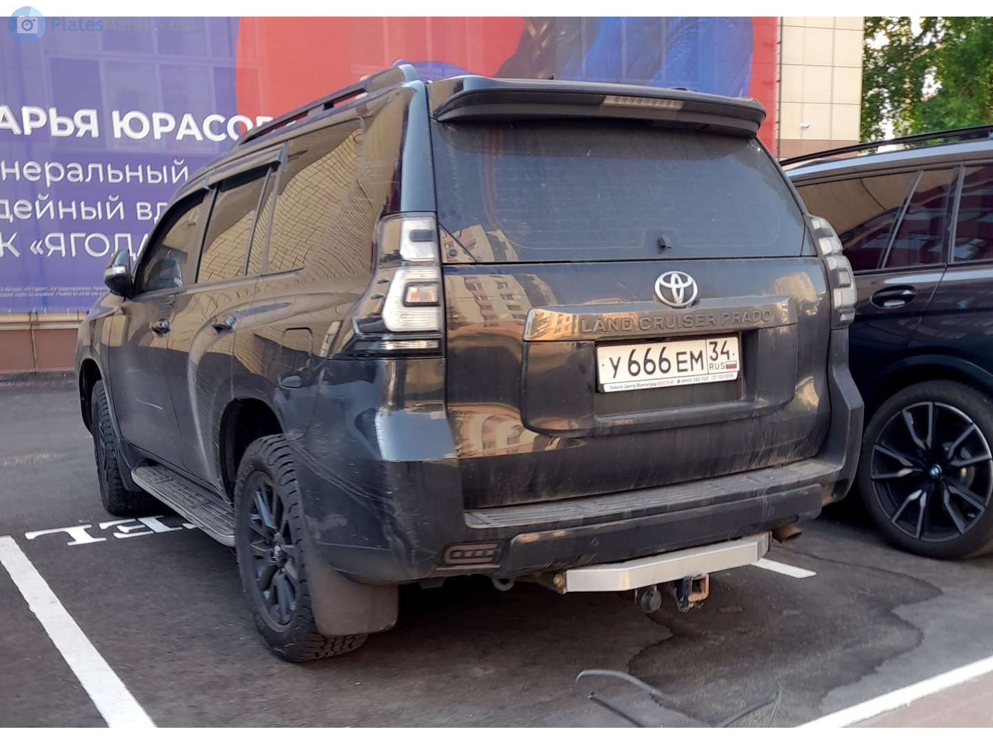 у 666 ем 34, Toyota Land Cruiser Prado 4th gen 5-door SUV (J150), 2nd facelift, 2017–2023