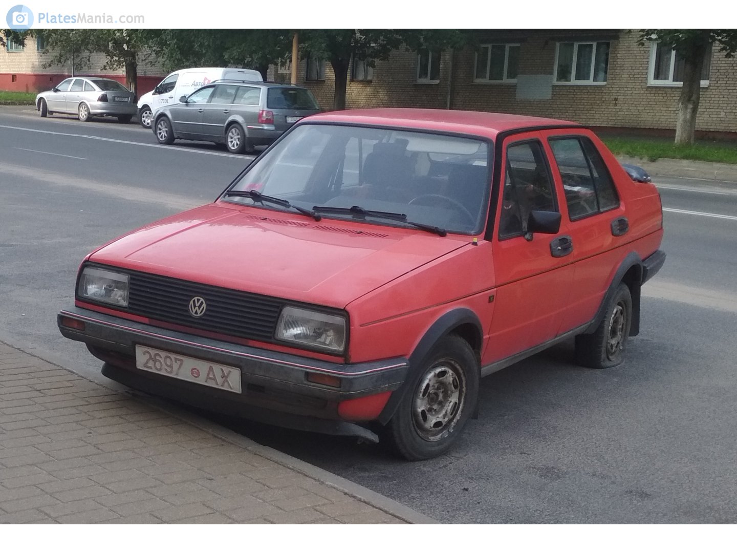 2697 AX, Volkswagen Jetta 2nd gen 4-door Sedan (1G), 1984–1992 (­–1997 for CN-market)