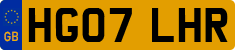 License plate of the United Kingdom, 2001 year system