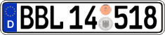 German license plate, Regional authorities