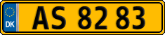 License plate of Denmark, Commercial vehicles