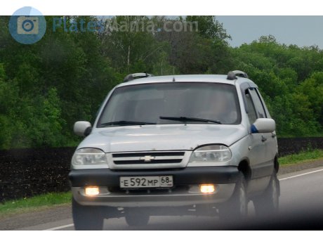 е592мр68, Chevrolet 2123 Niva