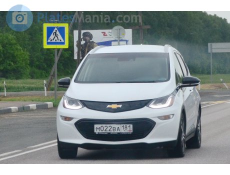 м022ва181, Chevrolet Bolt