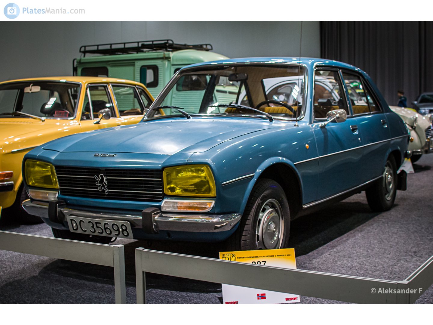 DC 35698, Peugeot 504 1st gen Sedan (E), 1968–1983 (–1999 for LATAM-market, –2006 for African-market)