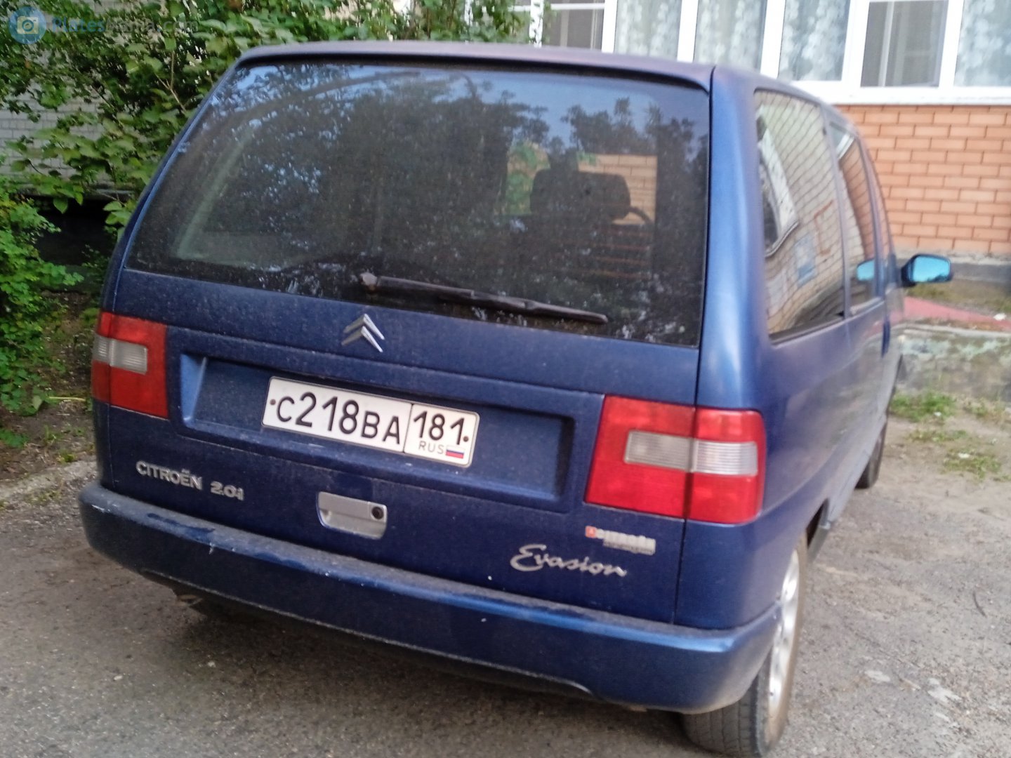 с 218 ва 181, Citroёn Evasion 1st gen (U60), facelift, 1998–2002