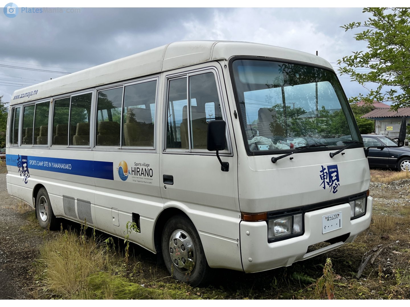 富士山 200 す 1, Mitsubishi Fuso Rosa 3rd gen (BE4), 1986–1997
