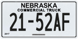 Nebraska, Non-passenger (12-XXXXX)