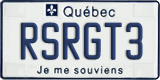 Quebec, Vanity Plates