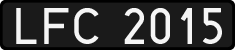 License plates of Poland, 1976 year system