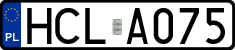 License plates of Poland, Authorities