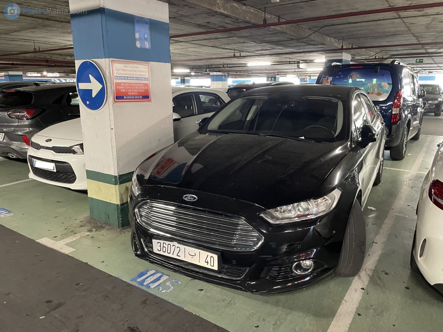 36072|ب|40, Ford Fusion 2nd gen (CD391), 2013–2016