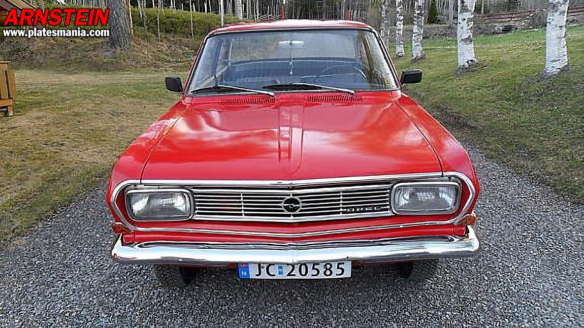 JC 20585, Opel Rekord 2nd gen 2-door Sedan (B), 1965–1966