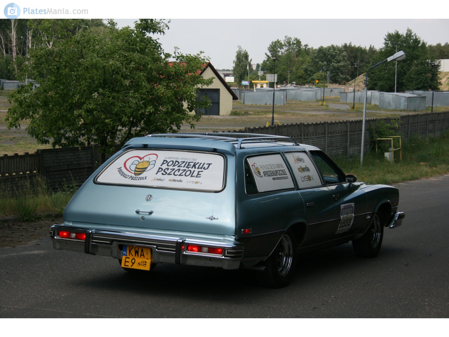 KWA E9, Buick Century 3rd gen (Custom) 5-door Station Wagon (35/45; A-body), 3rd facelift, 1975–1977