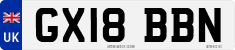 License plate of the United Kingdom, 2001 year system