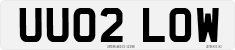 License plate of the United Kingdom, 2001 year system