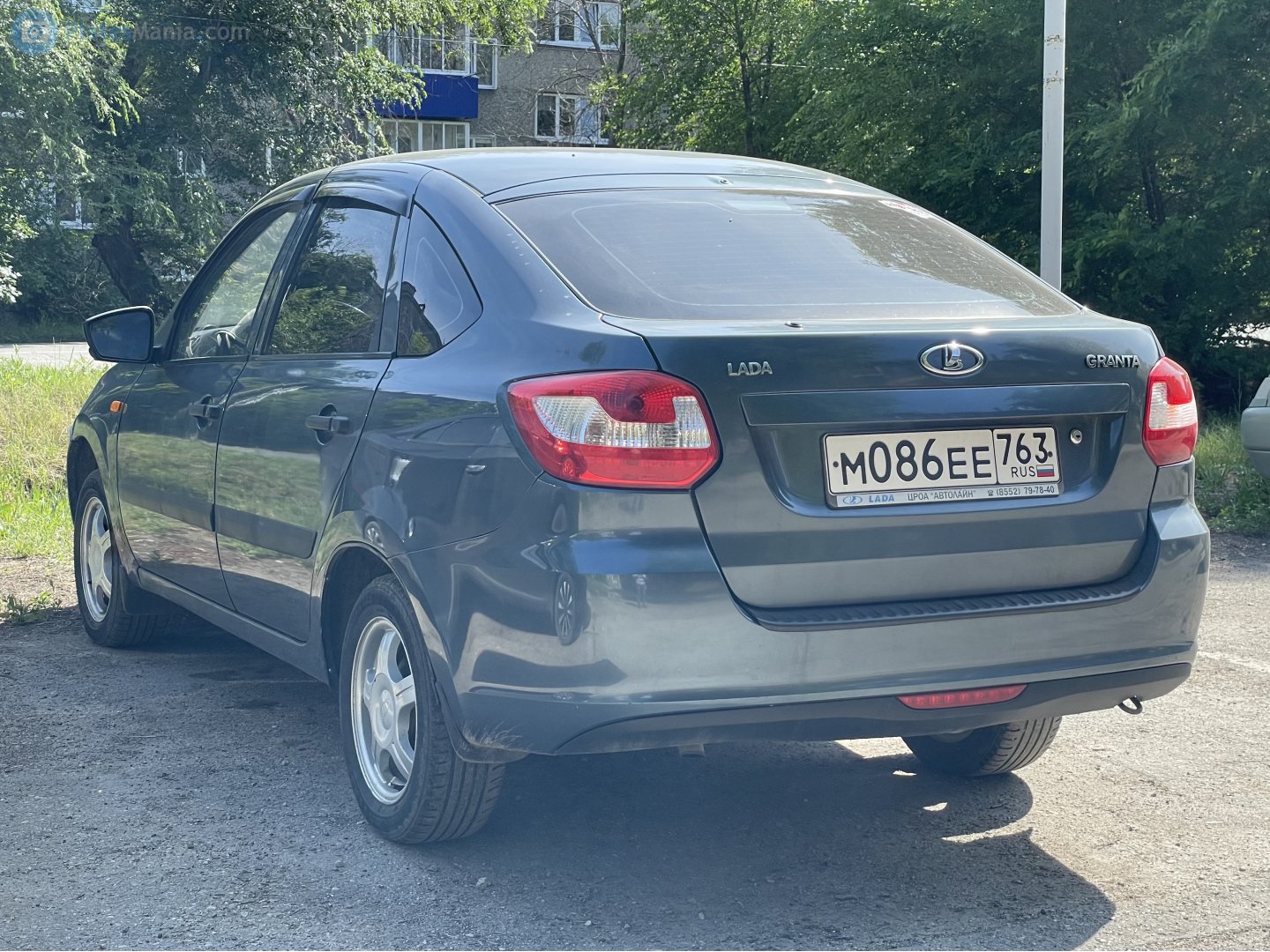 м 086 ее 763, Lada (VAZ) 2191 Granta 2191, 2014–2018