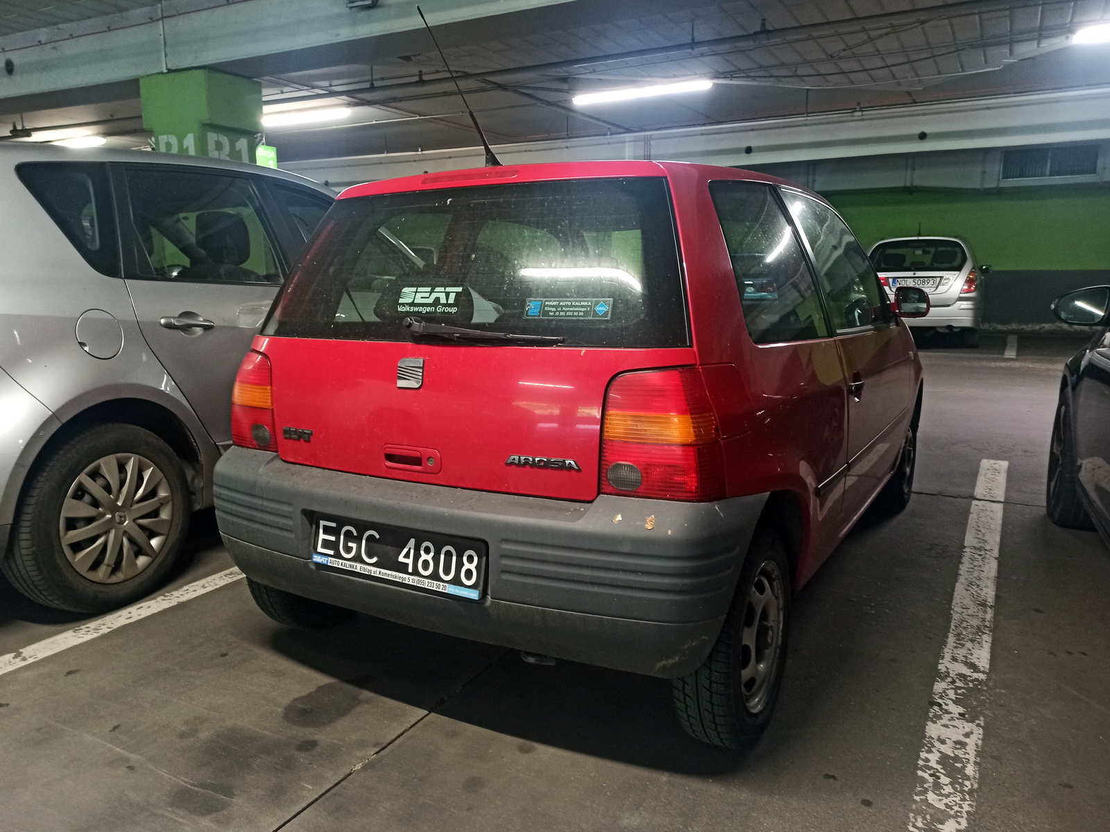 EGC 4808, SEAT Arosa 1st gen (6H), 1997–2000