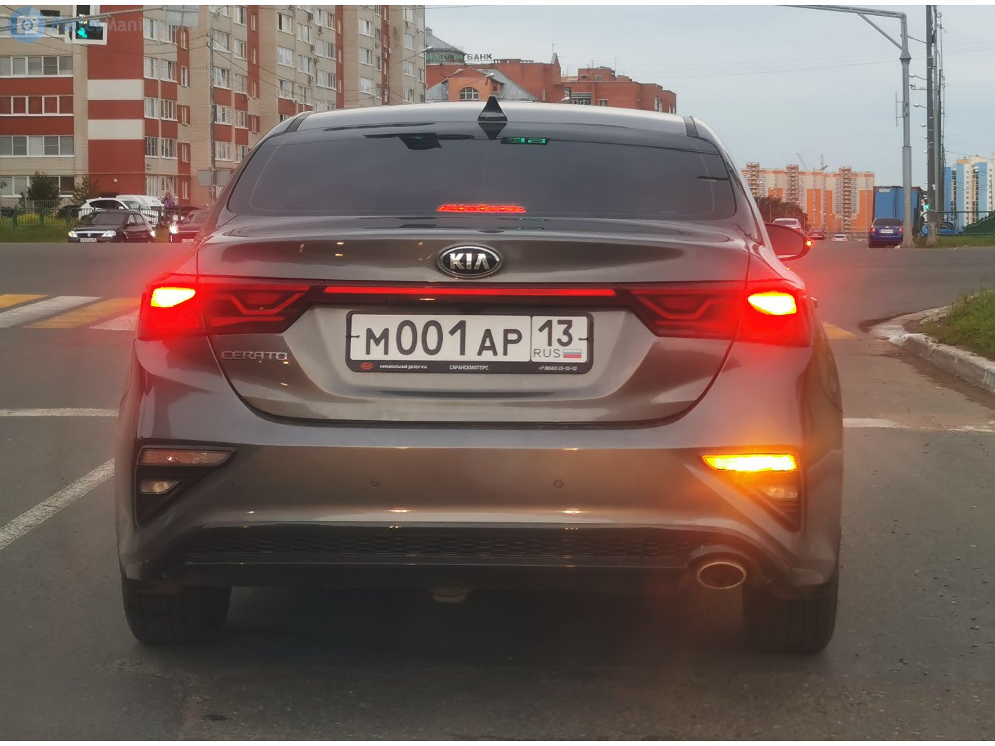 "м 001 ар 13" photos KIA Cerato. Russia