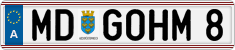 License plate of Austria, Vanity Plates