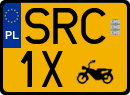 License plates of Poland, Oldtimers