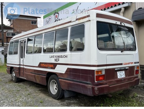 山梨 22 す 2815, Toyota Coaster
