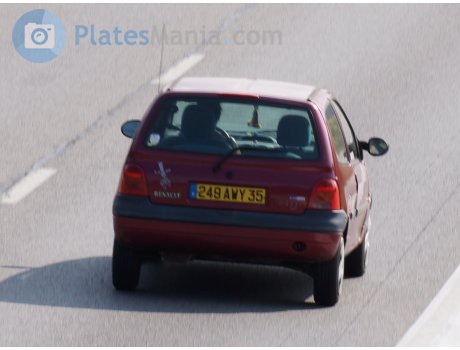 249 AWY 35, Renault Twingo