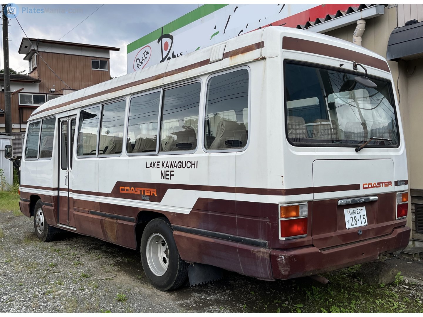 山梨 22 す 2815, Toyota Coaster 2nd gen (B20/B30), 1982–1993