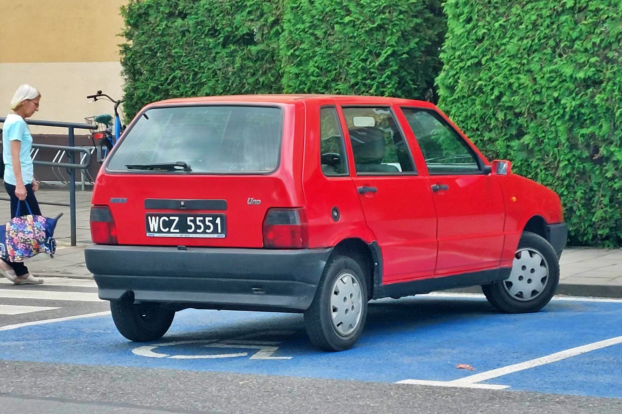 WCZ 5551, FIAT Uno 1st gen 5-door Hatch (146), facelift, 1989–1995 (–2003 for others)