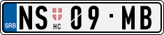 License plate of Serbia, Vanity Plates