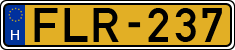 license plates of Hungary, Commercial vehicles (1990)