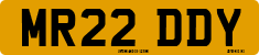 License plate of the United Kingdom, 2001 year system