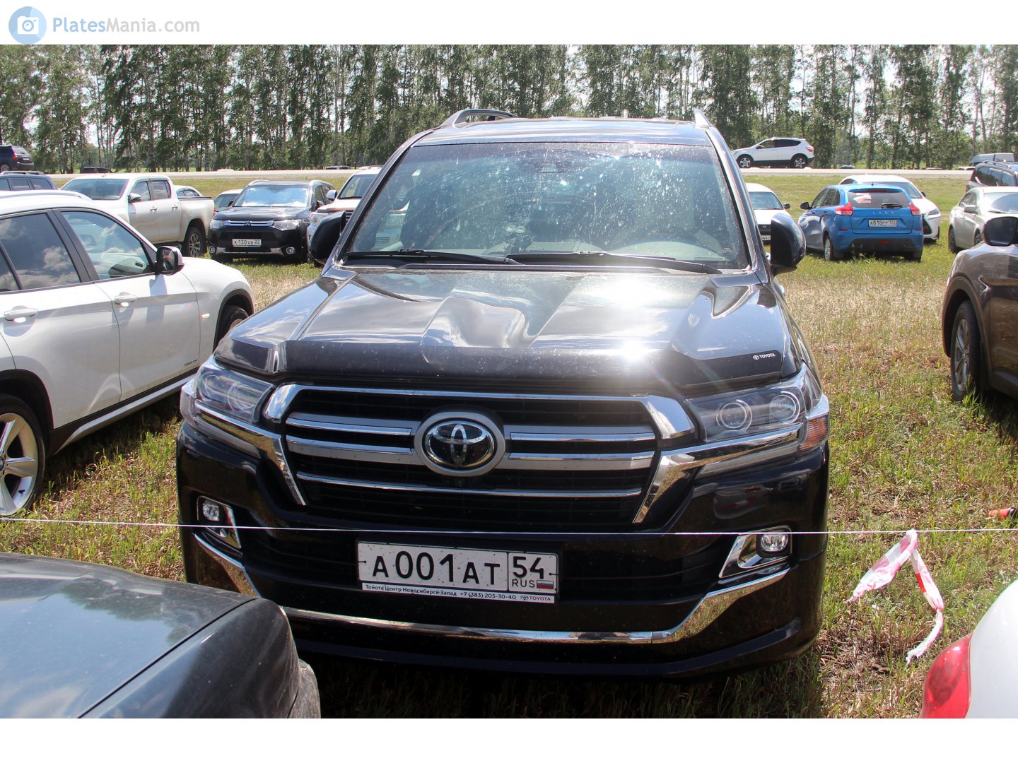 а 001 ат 54, Toyota Land Cruiser 200 (J200), 2nd facelift, 2015–2021