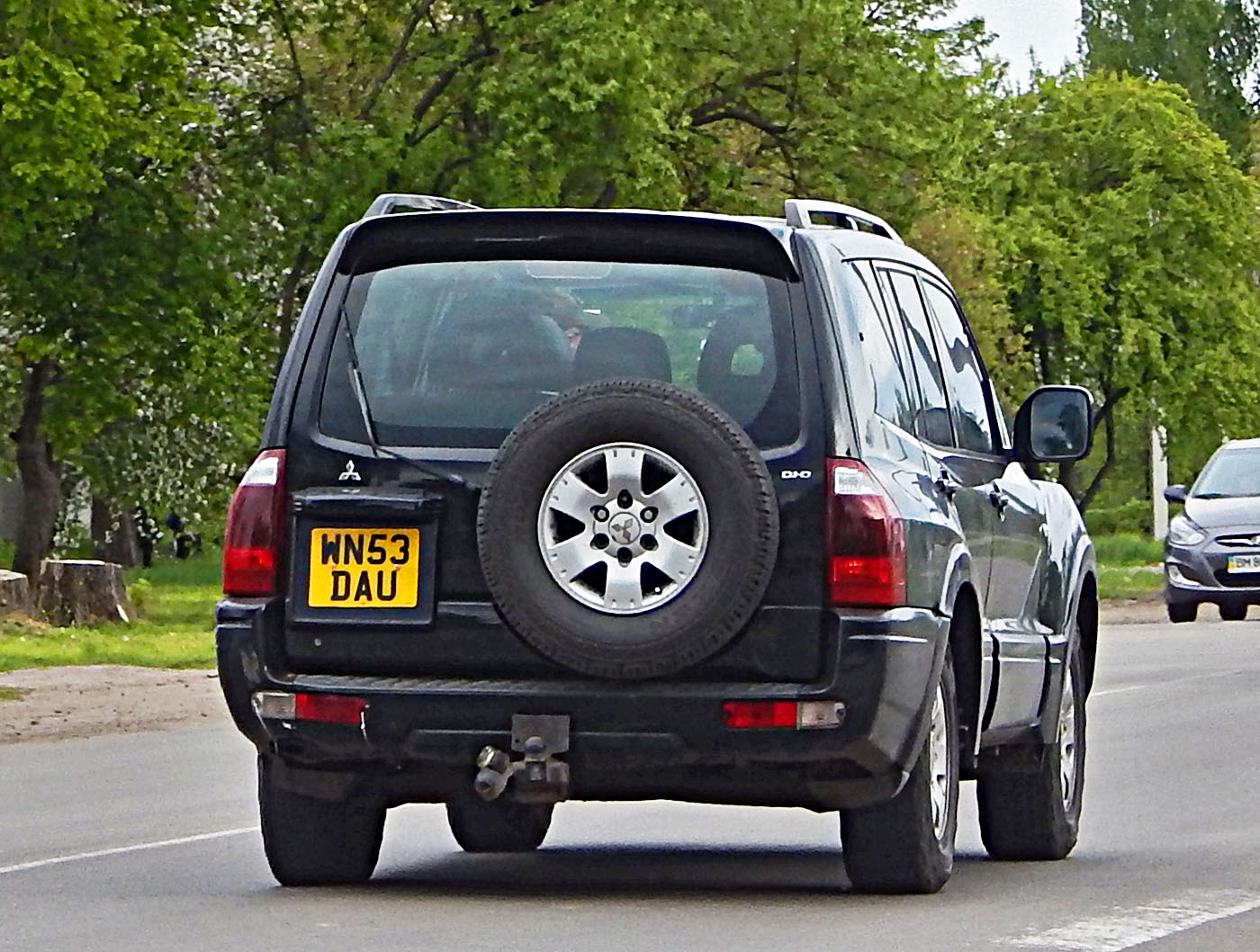 WN53DAU, Mitsubishi Shogun 3rd gen 5-door SUV (V60), 2000–2006