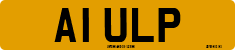 License plate of the United Kingdom, 1983 year system