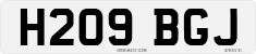 License plate of the United Kingdom, 1983 year system