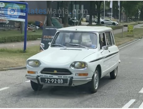 72-92-BB, Citroёn Ami