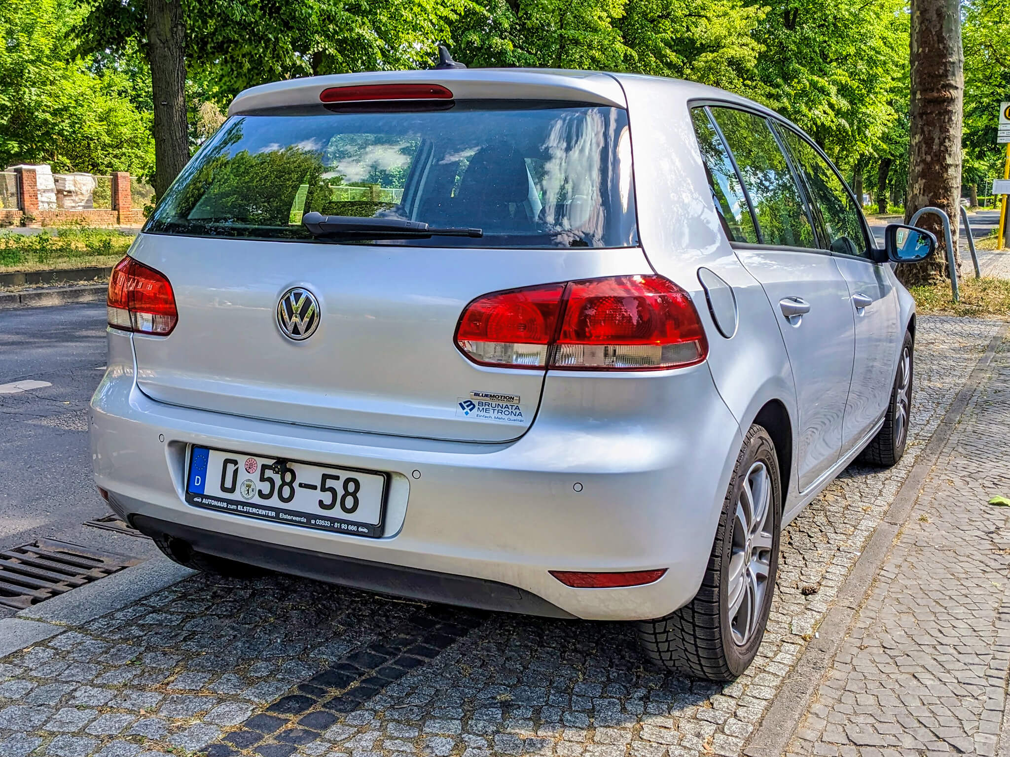 0 58-58, Volkswagen Golf 6th gen 5-door Hatch (5K), 2008–2013