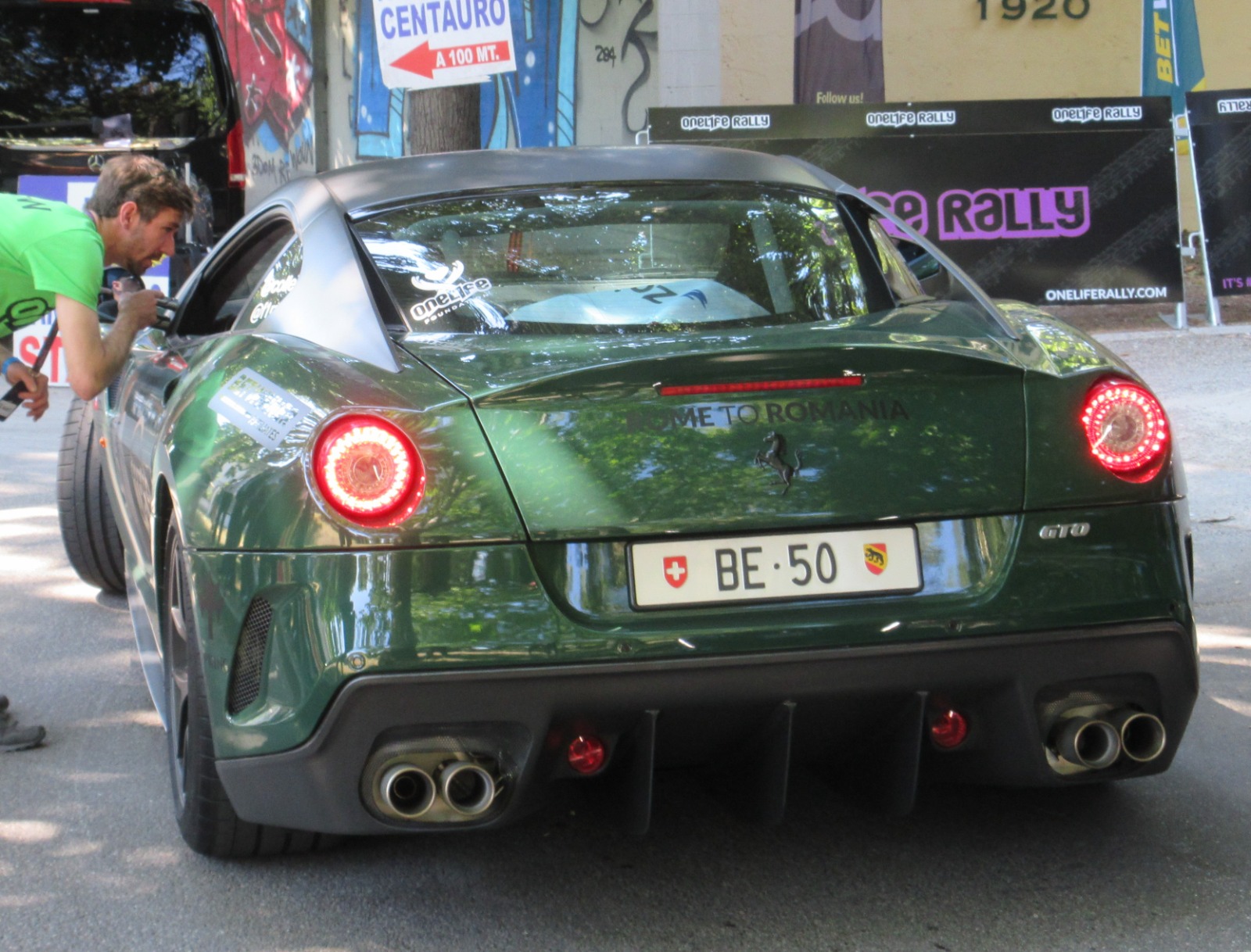 BE 50, Ferrari 599 GTO, 2010–2012