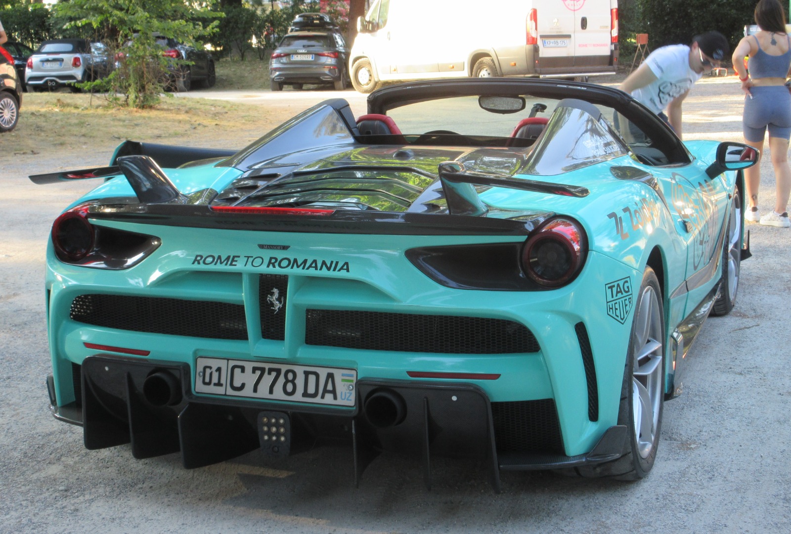 01 C 778 DA, Ferrari 488 1st gen Spider (F142M), 2015–2019