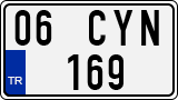License plate of Turkey, Regular plates