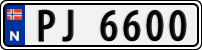 License plate of Norway, Trailers, motorcycles, special vehicles