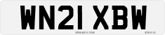 License plate of the United Kingdom, 2001 year system