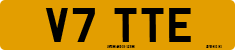 License plate of the United Kingdom, 1983 year system
