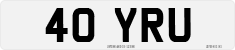 License plate of the United Kingdom, 1932 year system
