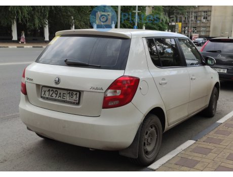 х129ае181, Skoda Fabia